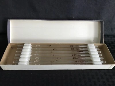 (12) Pipeta de vidrio FISHERBRAND 0,2 ml 2/10 ml doble propósito TD TC 11-382-33B Foto 1 de 4