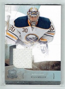 10-11 UD Upper Deck The Cup  Ryan Miller  /25  Jersey 