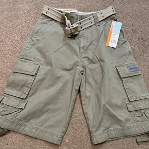 Urban Pipeline Olive Green Size 14 Boys Shorts NWT - Picture 1 of 8