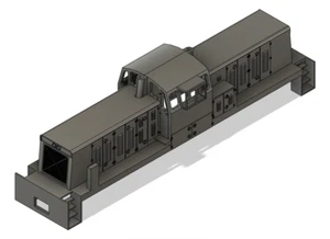N Scale GE SL-144 Centercab Locomotive With All Weather Window Shell - Picture 1 of 4