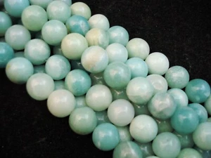 Amazonite 10mm Round Beads 35cm Strand DIY Jewelry Making Bracelets - Picture 1 of 1