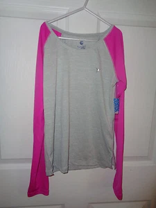 NWT Girls - Old Navy Active- Gray & Pink - Dri-Fit Shirt - L - 10/12 - Picture 1 of 3