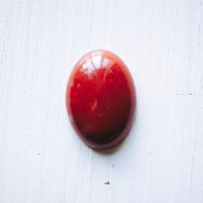 Cabochon JASPE ROUGE 18*25mm Pierre roulée naturelle Minéraux Énergie - Photo 1/3