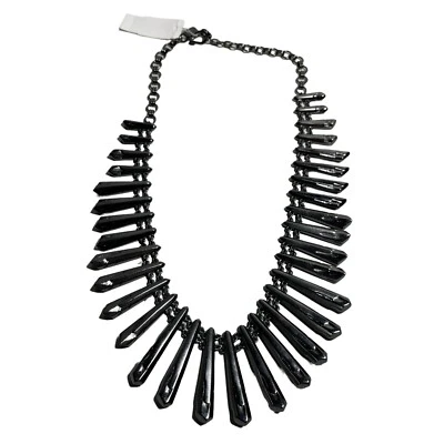 Collar Kendra Scott Jill Spike llamativo Gunmetal Foto 1 de 3