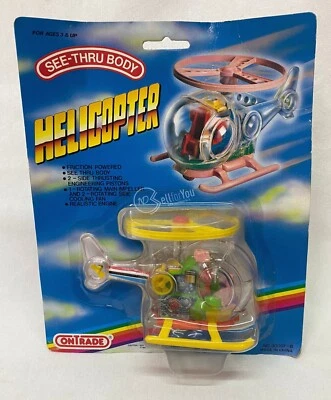 Giocattolo elicottero trasparente Helicopter See-Thru Body Contrade 3+ giochi - Immagine 1 di 3