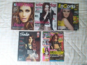 RBD Rebelde Bundle Set Lot 5 Magazine Anahi Dulce Maria Collector's Edition Rare - Picture 1 of 2