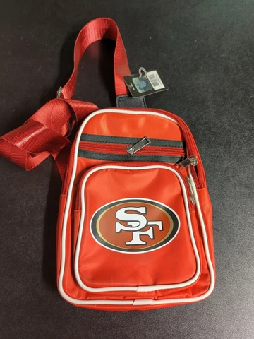San Francisco 49ers Mini NFL Cross Bag/Backpack 3 Pockets Cover