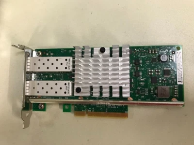 Dell Intel X520 Dual Port 10GB SFP+ Ethernet Server Network Adapter 0942V6 - Image 1 of 2