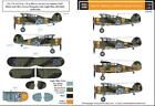 S.B.S Models, 1:48, D48008, Gloster Gladiator in Finnish Service WW II-DECAL SET