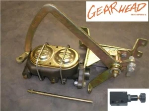 1928 -31 Ford Model A Manual Pedal Assembly + Master Cylinder & BONUS Prop Valve - Picture 1 of 1