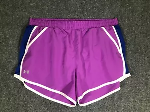 Under Armour Short Shorts Womens Hot Pants Casual Activewear High Rise 33" Waist - Picture 1 of 6