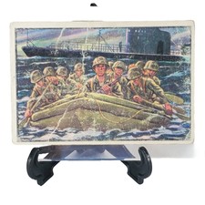 1954 Bowman US Navy Victories Card # 25 "Gung Ho" 