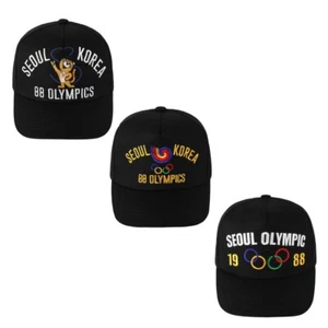 Korea 1988 Seoul Olympic Ring Flag Embroidery Cap Hats Unisex 3 TYPE - Picture 1 of 8