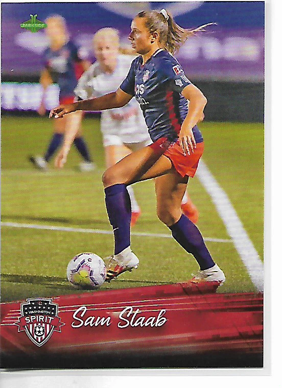 2021 Parkside NWSL Premier Edition Sam Staab Card - Image 1 of 1
