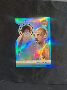 2013 Prizm Hall Monitors Light Blue Prizms Die-Cut /199 Kareem Abdul-Jabbar HOF