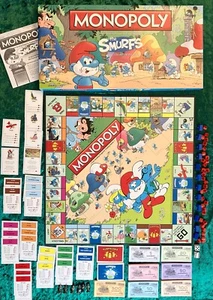 Monopoly: Die Schlümpfe Sammleredition Brettspiel, 2013 { schwer zu finden/selten } - Bild 1 von 24