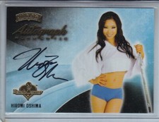 HIROMI OSHIMA GOLD FOIL AUTOGRAPH CARD HOCKEY BENCH WARMER