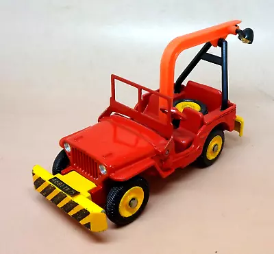 Dinky Toys Rif 1412 Hotchkiss Willys Jeep Recupero 1968 Quasi Nuovo - Immagine 1 di 4