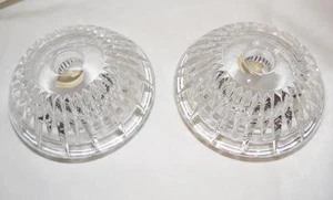 2 Princess House Highlights 2 Way Candle Holders Lead Crystal - Picture 1 of 1