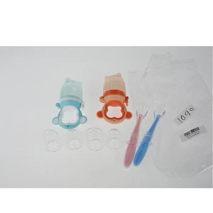2pcs Baby Food Feeder Food-grade Silicone Feeding Soother BPA-free Fruit stekD - Picture 1 of 9