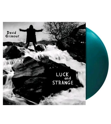 DAVID GILMOUR Luck and Strange Pink Floyd Translucent Sea Blue VINYL RECORD NEW  - Image 1 of 4