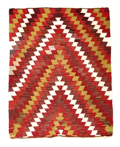 Kilim turco vintage - alfombra bohemia tejida a mano, decoración étnica del hogar - Imagen 1 de 10