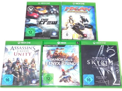 Assassin's Creed Unity, Crew, Supercross, Skyrim, Immortals Fenyx -  Xbox One - Bild 1 von 4