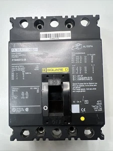 INTERRUTTORE SQAURE D FA34050 (3P-50A-480V) - Foto 1 di 10