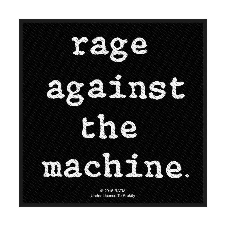 RAGE AGAINST THE MACHINE - Logo Aufnäher Patch OFFICIAL MERCHANDISE - Bild 1 von 1
