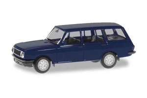 HERPA, WARTBURG 353 1984 Tourist blu, 1/87,  HER420402-003 - Foto 1 di 6