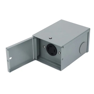 ﹣30A RV Power Outlet Box Enclosed Weatherproof Receptacle Box Electrical Socket - Bild 1 von 4