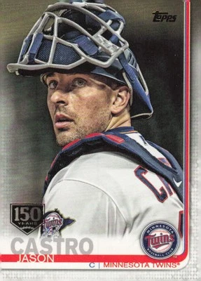 2019 Topps #406 Jason Castro 150th Anniversary - Image 1 of 2
