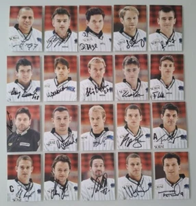 BERLIN CAPITALS - SET / SATZ 20 SIGNIERTE AK 1997/1998 97/98 - BELLOWS / TANTI - Bild 1 von 2