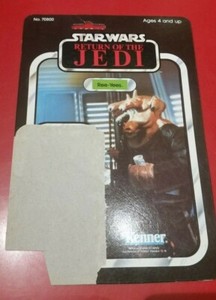 Star Wars Vintage ROTJ Cardback 65 - Ree-Yees