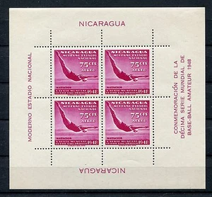 Nicaragua Bloque 23 Perfecto Estado/Natación 1/134 - Imagen 1 de 1