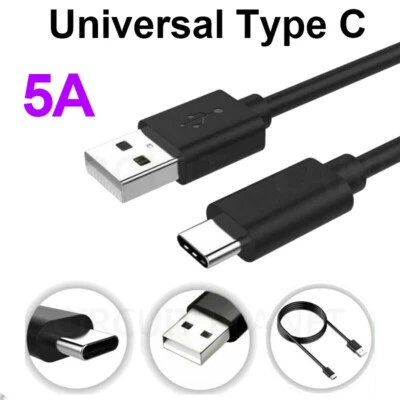 Fast Charger Type C USB-C Data Charging Cable For Samsung HuaWei Android Phone - Image 1 of 4