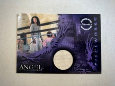 ANGEL Season 4 JASMINE Costume Card PW4 - INKWORKS 2003 Pieceworks  Buffy