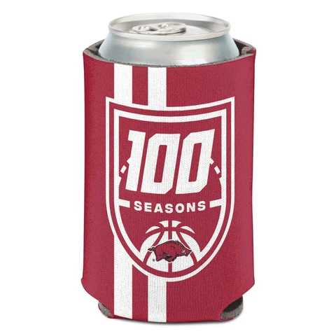 WinCraft Arkansas Razorbacks 12oz. 100 Seasons Can Cooler Cover