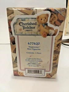 Awesome 477427 Mini 1.5" Bear 1998 Cherished Teddies Figurine Enesco MIB DV80 - Picture 1 of 4