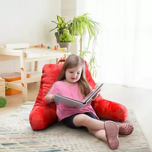 Bed Rest Reading Pillow for Kids & Teens Memory Foam TV Pillow With Arms Support - Picture 1 of 104