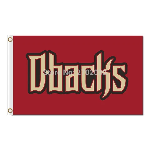 Arizona Diamondbacks 3x5ft Banner Polyester Baseball WorldSeries Diamondbacks009 Cover