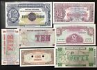 GREAT+BRITAIN+MILITARY+PAYMEN+PAPER+MONEY-+LOT+OF+7+BANKNOTES%21