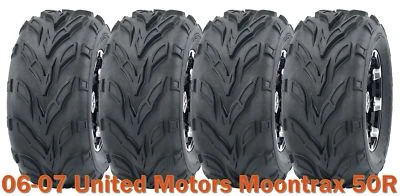(4) Juego de neumáticos 16x8-7 WANDA ATV para United Motors Moontrax 50R 2006-2007 Foto 1 de 4