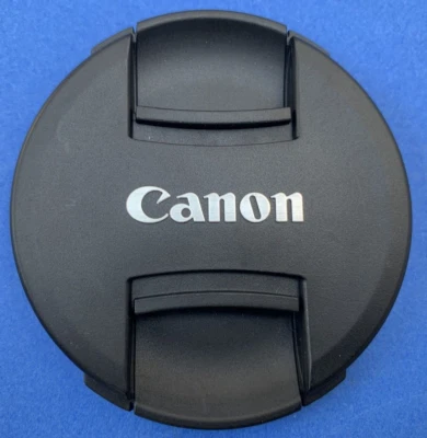 Canon E72II 72mm Centre Pinch Front Lens Cap - Image 1 of 2