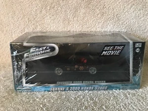 Johnny's 2000 Honda S2000 Black "The Fast and The Furious" Movie (2001) 1/43 Die - Bild 1 von 3