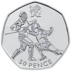 Fencing - London 2012 Olympic 50P Fifty Pence Coin - Circulated But Good Cond