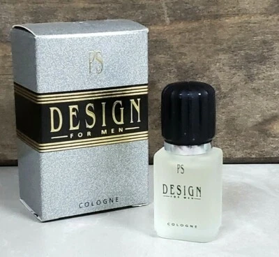 Paul Sebastian PS ~ Diseño ~ 0,25 oz colonia mini para hombres, 7,5 ml nuevo en caja Foto 1 de 2