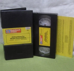 AIRBRUSHING FOR MODEL RAILROADERS instructional VHS common problems 1983 - Picture 1 of 1