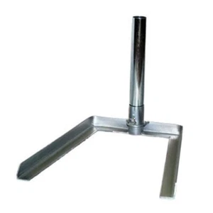 Silver Tire Base Mount for Swooper Windless Advertising Flag Poles - Picture 1 of 5