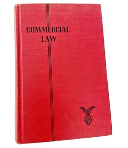 Commercial Law With Case Questions by American Institute Of Banking Vtg 1958 HCo - Picture 1 of 2